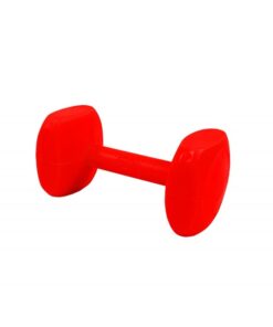 Plastikust hantel 90 g, roosa