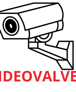 Hoiatussilt "Videovalve" 30x25cm