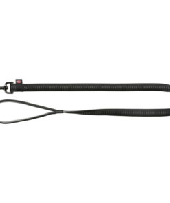 TRIXIE jalutusrihm Softline Elegance XS, 1,2m/10mm, must/hall