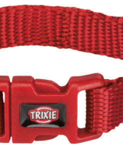 TRIXIE kaelarihm Premium, XS-S, 22-35cm/10mm, punane