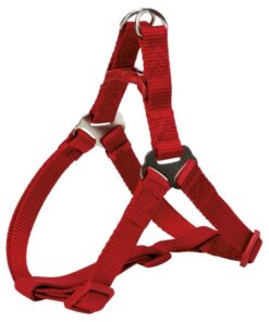 Trixie traksid Premium One Touch S, 40-50cm, punane