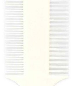 Kahepoolne kirbukamm 14 cm, plastik