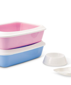 Kassitualett Iriz Starter Kit 42x31x12,5cm valge/sinine
