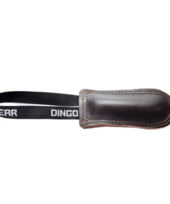 Dingo Gear tugevast nahast patukas  6 X 15 cm pruun