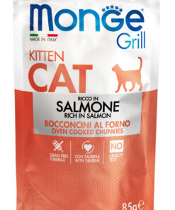 Monge Grill konserv kassipoegadele lõhega 85 g