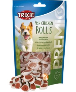 Trixie PREMIO kala-, kanarullid 75 g