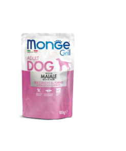 Monge GRILL- konserv, sealihatükid koertele 100g