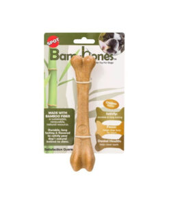 GimDog BAM-BONES bambusest kanamaitseline närimismänguasi koerale 18.4 cm