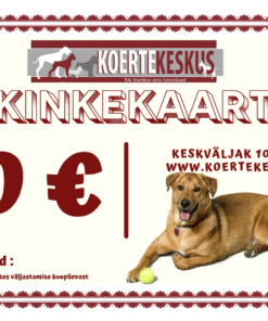 Koertekeskuse kinkekaart 20€