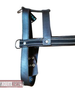 Onega nahast veotraksid 30 mm x 80 cm, pruun, helkuriga