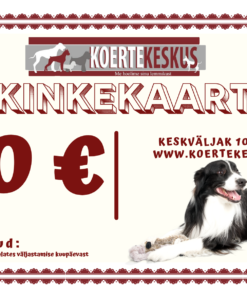 Koertekeskuse kinkekaart 10€