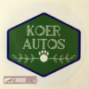 Autokleebis "Koer Autos"