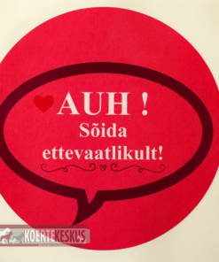 Aknakleebis " Auh!"