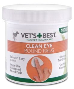 Vets Best koera/kassi silmapuhastuslapid näpule 50 tk