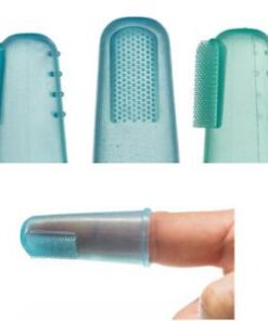 Trixie hambaharjade komplekt, silikoon, 6 cm, 2 tk