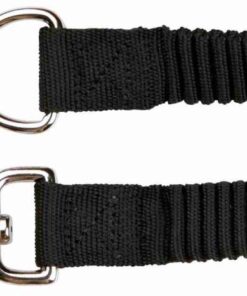 Jalutusrihma amortisaator L-XL 35 cm x 25 mm, must