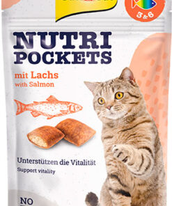 GimCat nutri pockets lõhega 60 g