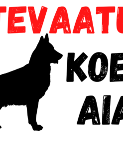 Hoiatussilt, "Ettevaatust" 25 x 15 cm