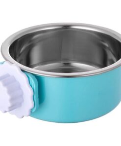 Topmast Dog Food Bowl - Stainless Steel - sinine
