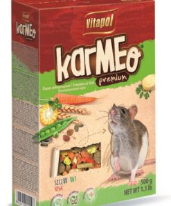 Täissööt KARMEO, rottidele 500g.
