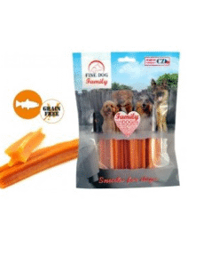 Fine dog Family närimispulgad lõhega 200g