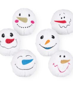 Trixie jõulumänguasi koerale, pehme pall häälega, 10 cm, MIX