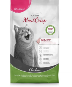 Platinum MeatCrisp Adult Sterilised Chicken kassitoit 1,5 kg