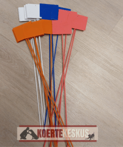 Jäljevai metallist 75 cm, värvivalik