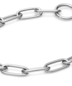 Onega täispoov ovaalse lüliga kett  3,8 mm x 62 cm
