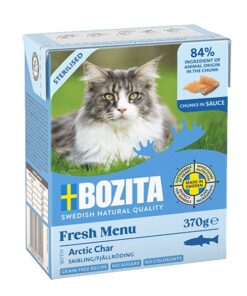 Bozita Sterilised Arctic Char in in Sauce 6x370g | arktika paalia tükid kastmes