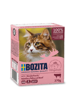 Bozita kassikonserv veiseliha tükid tarretises(64913)  6x370g