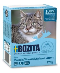 Bozita kassikonserv makrelli tükid tarretises 6x370g(64911)