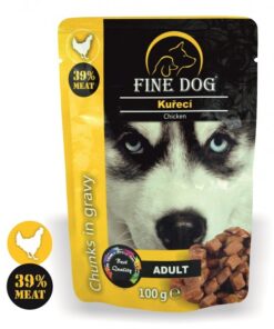 Fine Dog koeraeine kanaga 22X100g