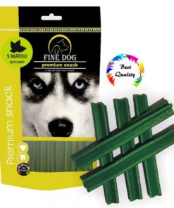 FINE DOG MINT hambapulgad 12,5cm-5tk