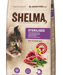 Shelma steril.kassidele värske loomalihaga,tervaviljavaba 8kg