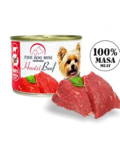 FINE DOG MINI EXCLUSIVE konserv veis  100% 15X200g