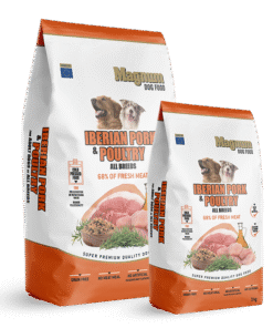 Magnum Ibeeria siga/vabakäigu kana  külmpressitud koeratoit 12 kg