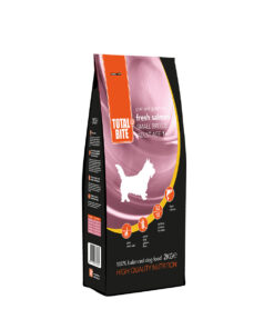 Total Bite väiksed tõud  terav-vaba värske lõhega koeratoit   2 kg