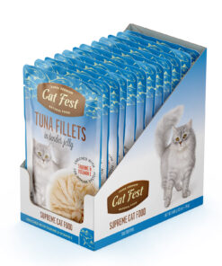 Tuna fillets in jelly / Einekotike tuunikalaga želees 12x70g