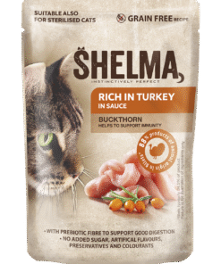 Shelma kassieine kalkunifileed astelpajuga kastmes 28x85g