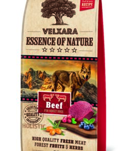 Velxara holistic terav.vaba värske veiselihaga  kuivtoit täiskasvanud koertele  11,4kg