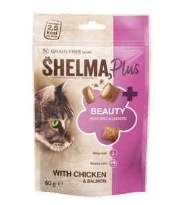 Shelma  BEAUTY kana-ja lõhe täidisega padjakesed 60g