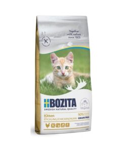 Bozita teraviljavaba kanaga kuivtoit kassipoegadele 2kg