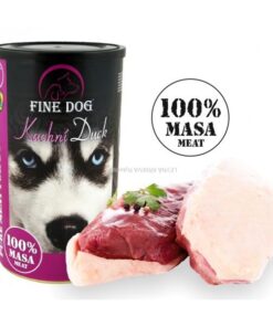 Fine Dog pardikonserv  koertele 100%liha (8x1200g)