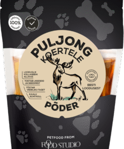 Foodstudio mahe põdrapuljong koertele KAST13x350ml