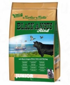 Markus Mühle külmpressitud kuivtoit   black angus junior veisega 5kg