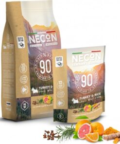 Necon  Dog Mini- Adult Turkey & Rice - Mono Protein - 2kg