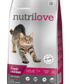 Nutrilove adult kassitoit 8kg