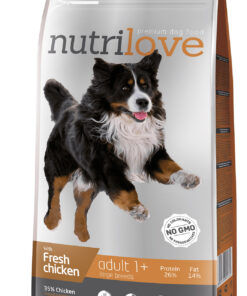 Nutrilove koeratoit adult L fresh chicken 12 kg
