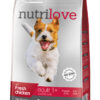 Nutrilove koeratoit adult small fresh chicken 8 kg